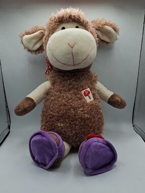 Card Factory Cuddles Collection Brown Sheep/Lamb Soft Toy.